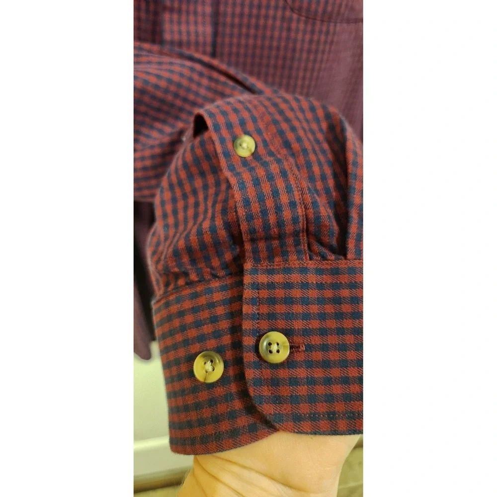 Ivy Crew 2XT Long Sleeve Plaid Button Up Wrinkle Resistant‎ Preowned, EUC